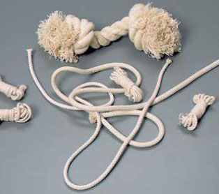 Cotton braided